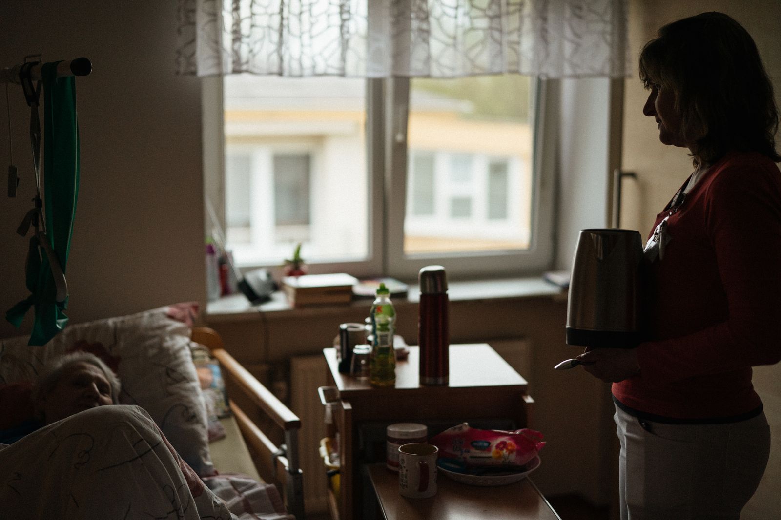 205457 A-Team Personal Care caregiver with a senior at home in Henderson